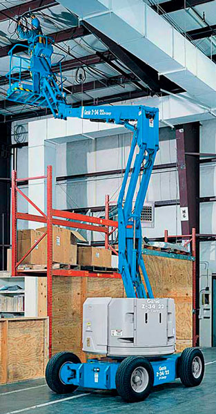 Imagem de catálogo da plataforma articulada Genie Z-34